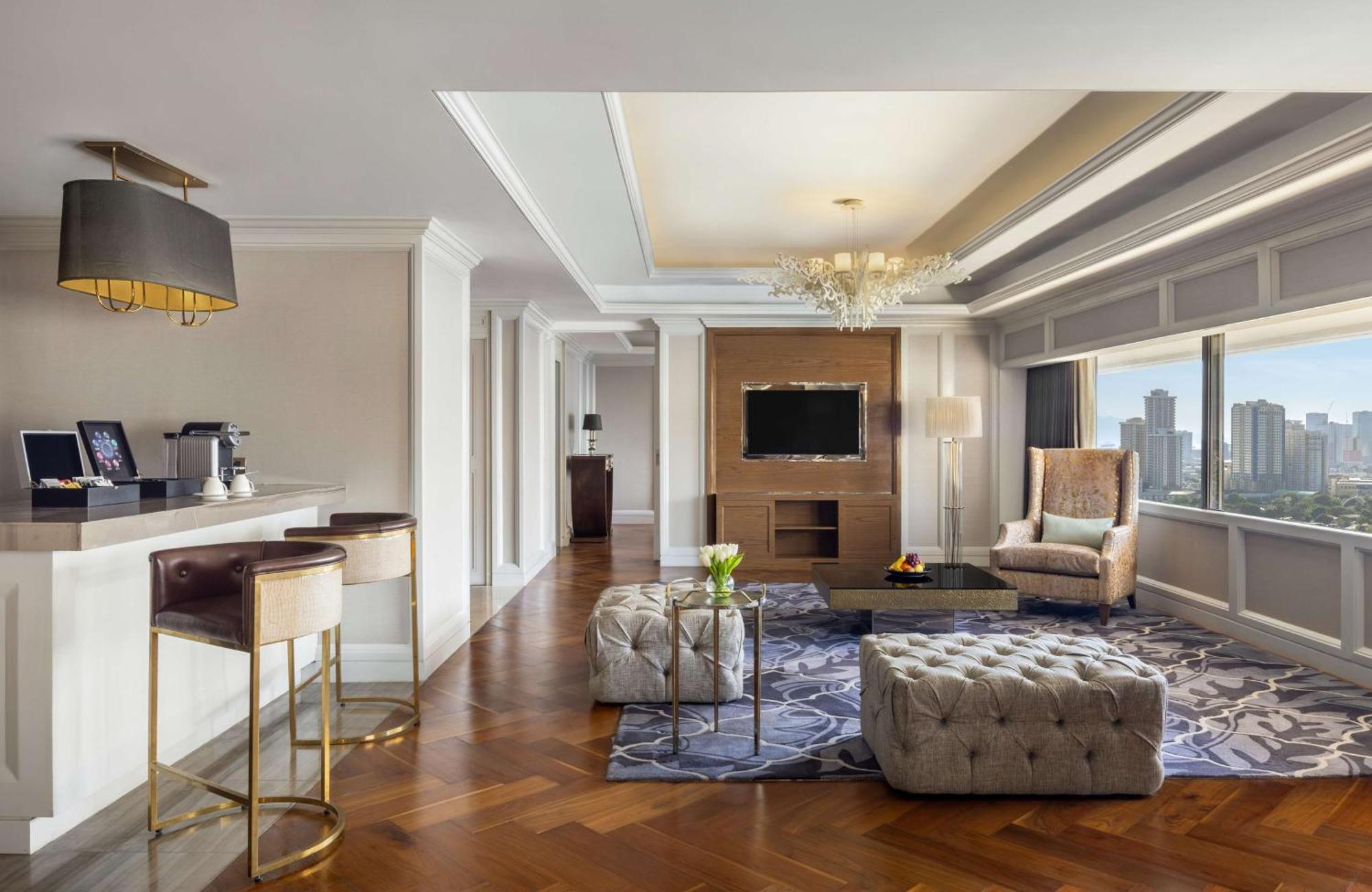 فندق دويست ثاني مانيلا ماكاتي المظهر الخارجي الصورة A suite at the hotel